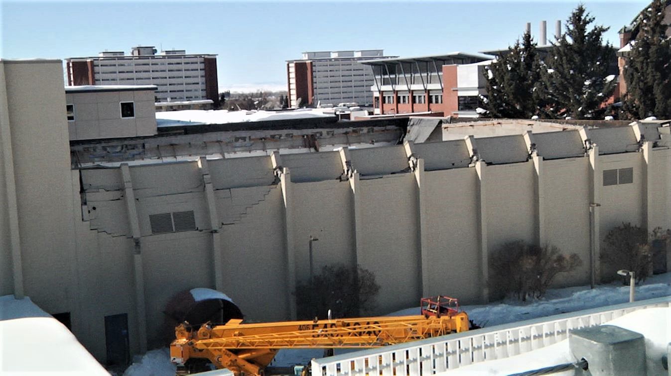 North Gym collapse MSU